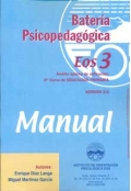 Batera psicopedaggica EOS-3. (Manual y 10 cuadernillos)