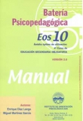 Batera psicopedaggica EOS-10. (Manual y 10 cuadernillos)