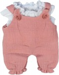 Peto rosa y blusa blanca calor (32cm)
