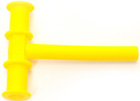 Mordedor oral Chewy Tube amarillo (tubo fino)