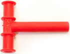 Mordedor oral Chewy Tube rojo (tubo medio)