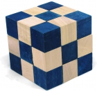 Serpentino Snake Cube Azul