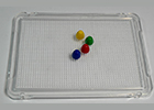Placa transparente para pinchos / mosaicos ( 1 unidad )