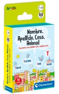 Nombre, Apellido, Cosa, Animal