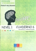 Palabras. Cuaderno 6. Nivel 1. Transporte y comunicaciones.