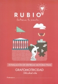 Rubio. Entrena tu mente. Estimulacin destrezas motoras finas. Grafomotricidad. Dificultad alta