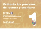 Estimula los procesos de lectura y escritura. Nivel 1. Aprende las letras: lo que dicen y como suenan. Para nios de 4 a 5 aos.