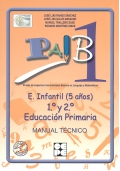 PAIB 1. Prueba de Aspectos Instrumentales Bsicos en Lenguaje y Matemticas. Educacin infantil ( 5 aos ), 1 y 2 educacin primaria. Manual tcnico.