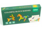 Juego de bloques coloridos (Colorful Block Buddies) 21 Piezas. MD1082