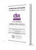 DIX 0. Licencia activacin on line y 20 usos de correccin