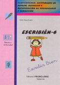 ESCRIBIN-6. Mediterrneo. Actividades de repaso, refuerzo y recuperacin de vocabulario y redaccin.