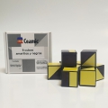 Cubos de plstico amarillos y negros (9 unidades)