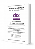 DIX 1. Licencia activacin on line y 20 usos de correccin