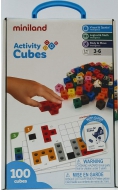 Activity cubes (100 piezas)