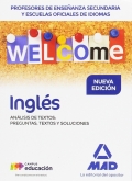 Ingls. Anlisis de textos: preguntas, textos y soluciones. Cuerpo de Profesores de Enseanza Secundaria.