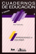 Aprendiendo a escribir. Cuadernos de educacin.