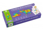 Crea diseos con piezas de madera (Coloful Block Buddies) 21 piezas. MC0415