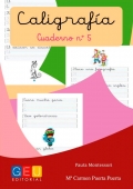 Caligrafa. Cuaderno 5. Pauta Montessori