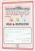 Paquete de 25 hojas de Respuesta de BADYG E3-M-S