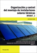 Organizacin y control del montaje de instalaciones solares trmicas