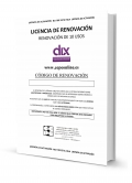 DIX 0, 1 y 2. Renovacin de 10 usos