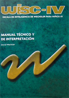 WISC-IV, Escala de inteligencia de Wechsler para nios - IV ( Juego completo en maletn)