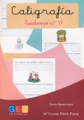 Caligrafa. Cuaderno 17. Pauta Montessori