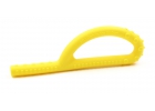 Mordedor Grabber Goshabunga tubo P suave con textura (amarillo)