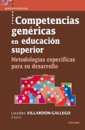 Competencias genricas en educacin superior. Metodologas especficas para su desarrollo