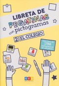 Libreta de pegatinas con pictogramas