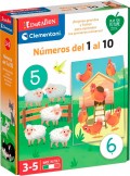 Nmeros del 1 al 10. Tarjetas grandes y fichas para aprender los primeros nmeros!