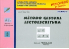 Mtodo gestual lectoescritura. Fichas - 1. Educacin infantil, 1 ciclo de educacin primaria, educacin especial.