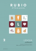 Rubio. El arte de aprender. Lengua Evolucin 2. Iniciacin a la lectura y escritura. Slabas, palabras y frases con: d,h,n,,b,v.