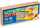 Lotera Lotto en caja de madera