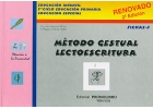 Mtodo gestual lectoescritura. Fichas - 3. Educacin infantil, 1 ciclo educacin primaria, educacin especial.