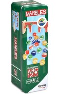 Marbles. Juego de canicas en caja de metal