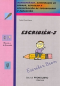 ESCRIBIN-3. Mediterrneo. Actividades de repaso, refuerzo y recuperacin de vocabulario y redaccin.